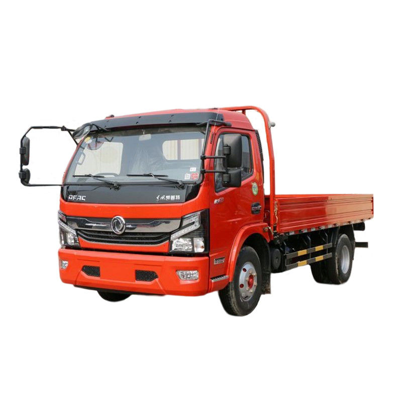 Dos filas de Dongfeng Capitán K6 camión de remate 130hp 6 ruedas Diesel 4 * 2 capacidad del motor 4L