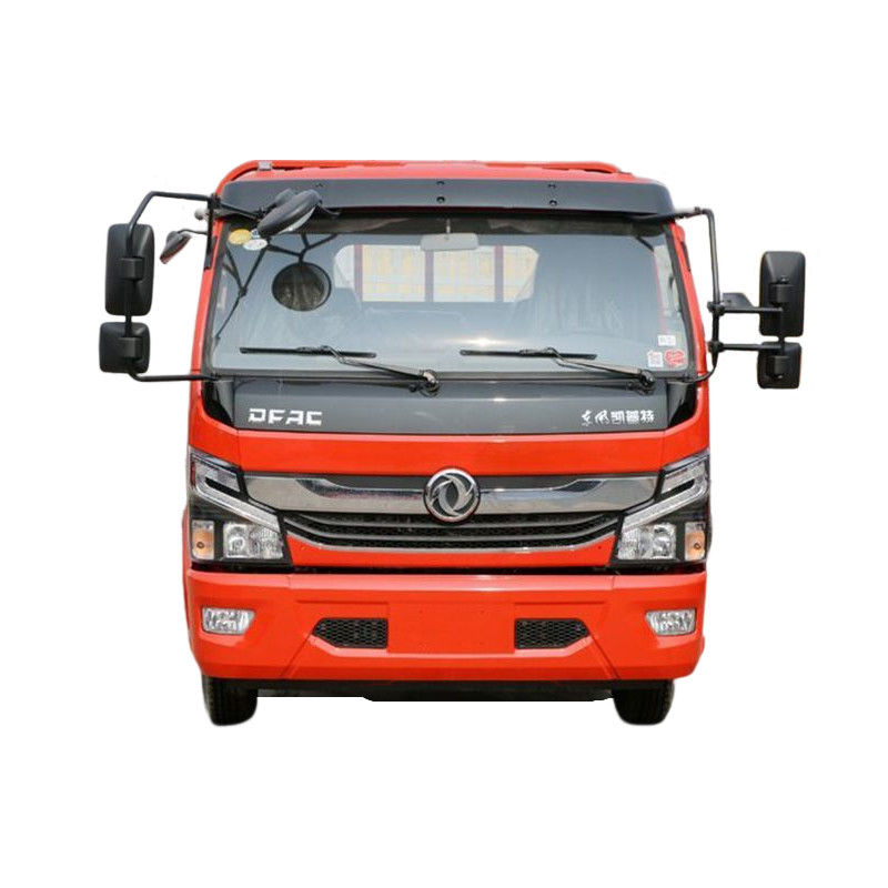 Dos filas de Dongfeng Capitán K6 camión de remate 130hp 6 ruedas Diesel 4 * 2 capacidad del motor 4L