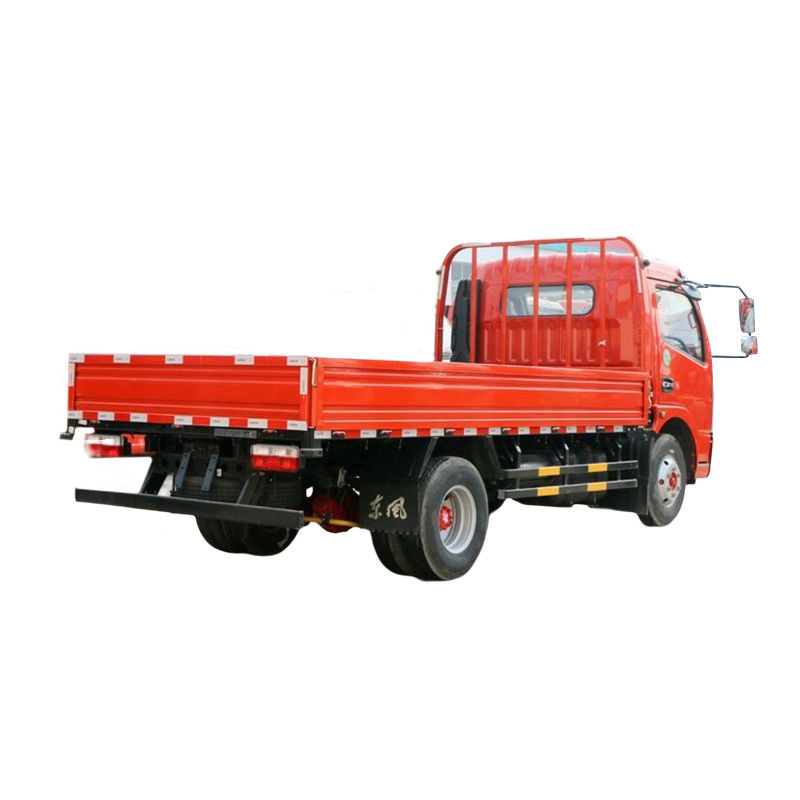 Dos filas de Dongfeng Capitán K6 camión de remate 130hp 6 ruedas Diesel 4 * 2 capacidad del motor 4L