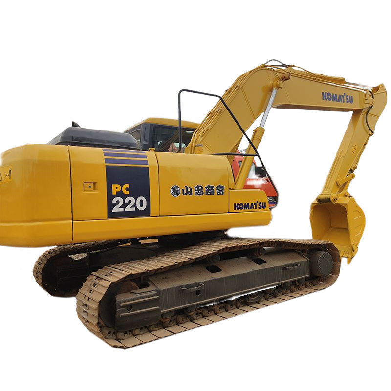 Excavadora de segunda mano Komatsu PC200 de 20 toneladas con 2000 horas de trabajo y 0.9CBM Bucket
