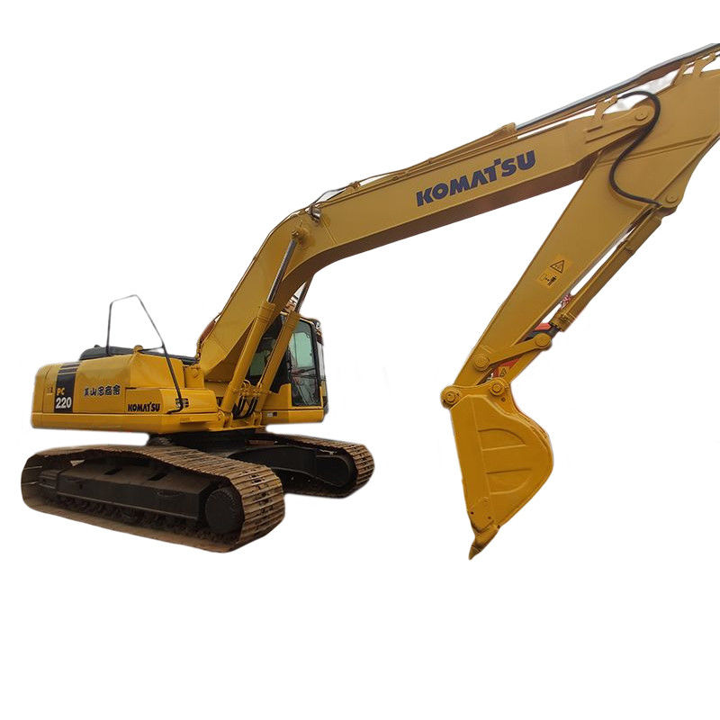 Excavadora de segunda mano Komatsu PC200 de 20 toneladas con 2000 horas de trabajo y 0.9CBM Bucket