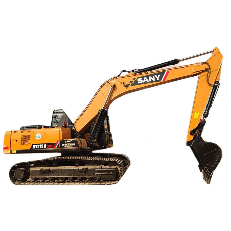 21900 KG SANY 215C Excavadora de rastreo usada para máquinas de construcción YANMAR Motor