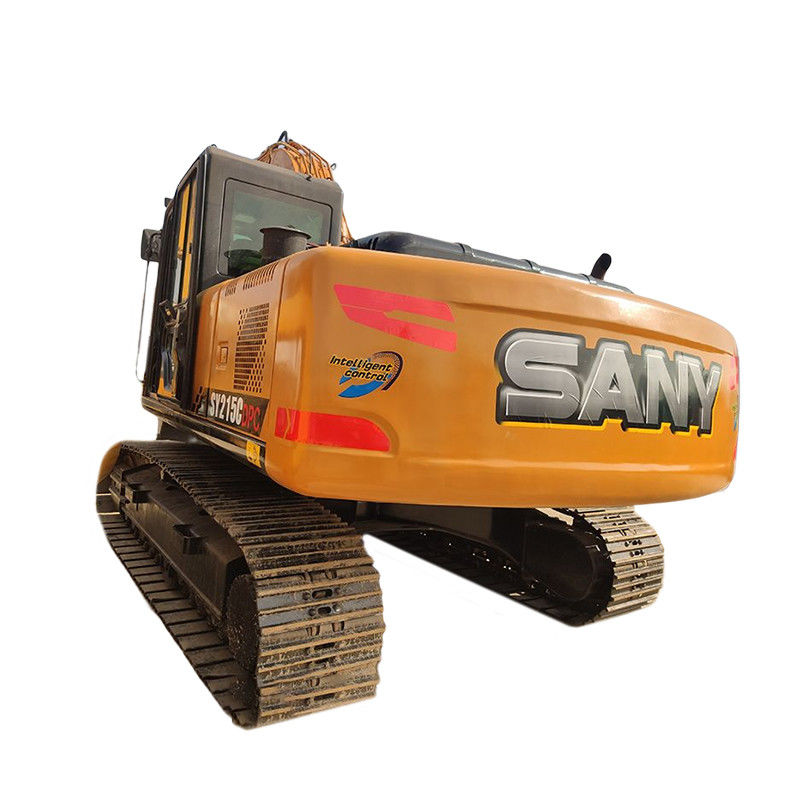 21900 KG SANY 215C Excavadora de rastreo usada para máquinas de construcción YANMAR Motor