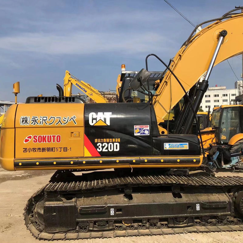 2001-4000 Horas de trabajo CAT 320D 20 toneladas Excavadora hidráulica de rastreo en buen estado