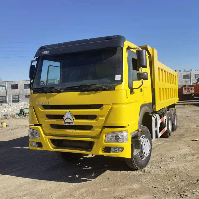 371hp 6x4 10 ruedas 20 toneladas Capacidad de volumen camión de tirón Howo camión de basura usado Euro 2