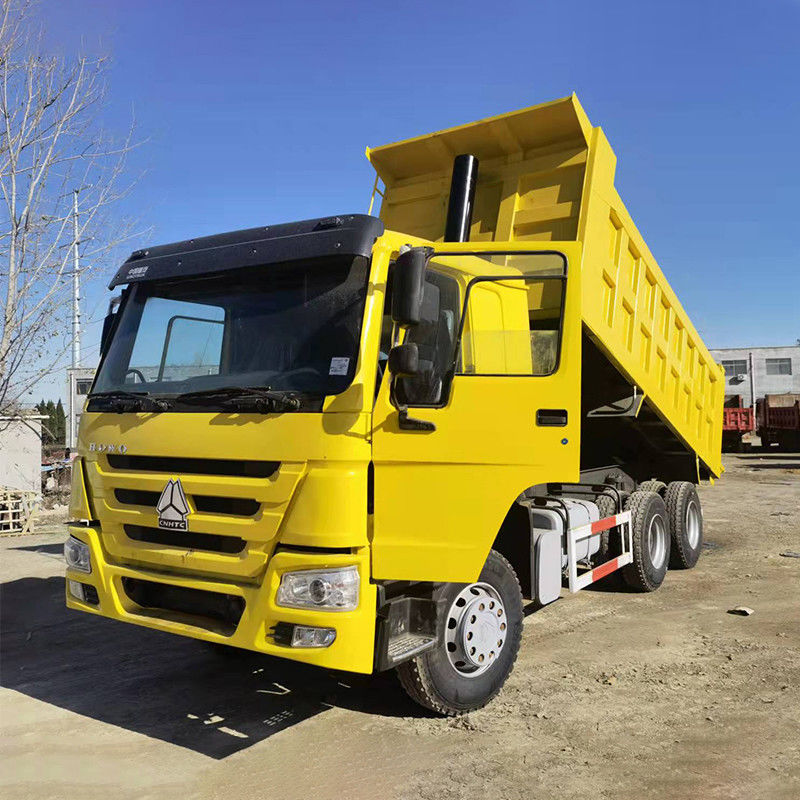 371hp 6x4 10 ruedas 20 toneladas Capacidad de volumen camión de tirón Howo camión de basura usado Euro 2