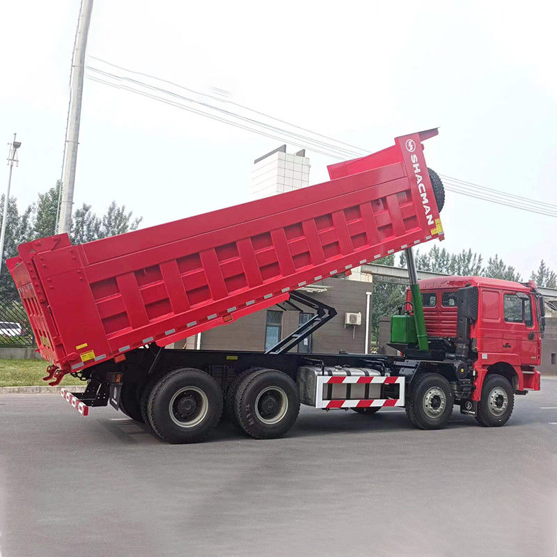 Camión de descarga Shacman de 380 hp 4x2 6x4 8x4 Camión de tirador usado con número de cambio 10 hacia adelante
