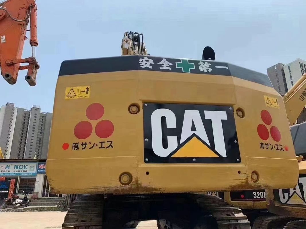 Excavadora de gatos 390D con un peso de 90250 KG y una capacidad de 0.45m3