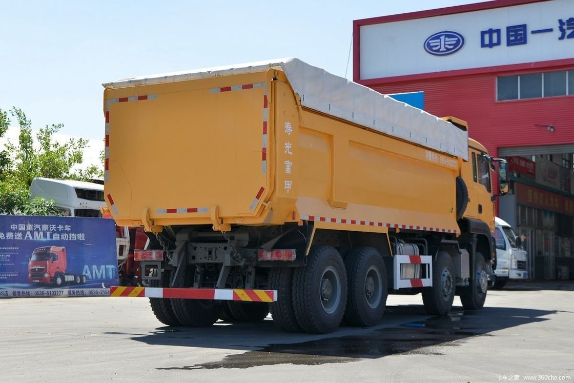 Caja de engranajes SINOTRUCK camión de basura usado 400ph8*4 para la solicitud del cliente y la conveniencia