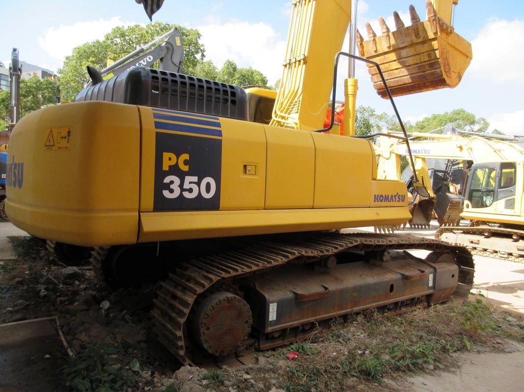 Excavadora original japonesa Komatsu PC350 con un peso de operación de 20000 en Japón
