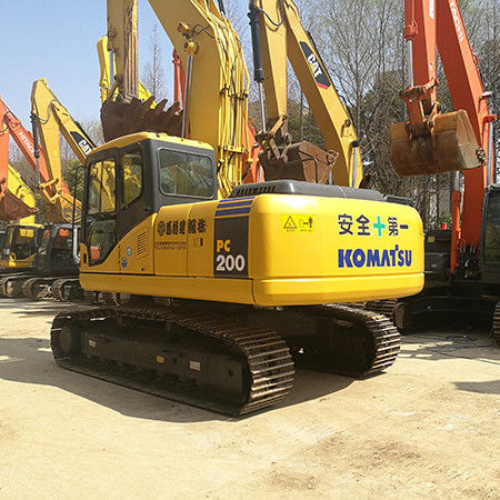 Cubo 0.9CBM Komatsu Excavadora usada PC 200 Pulgar Equipo de trabajo pesado para trabajos pesados