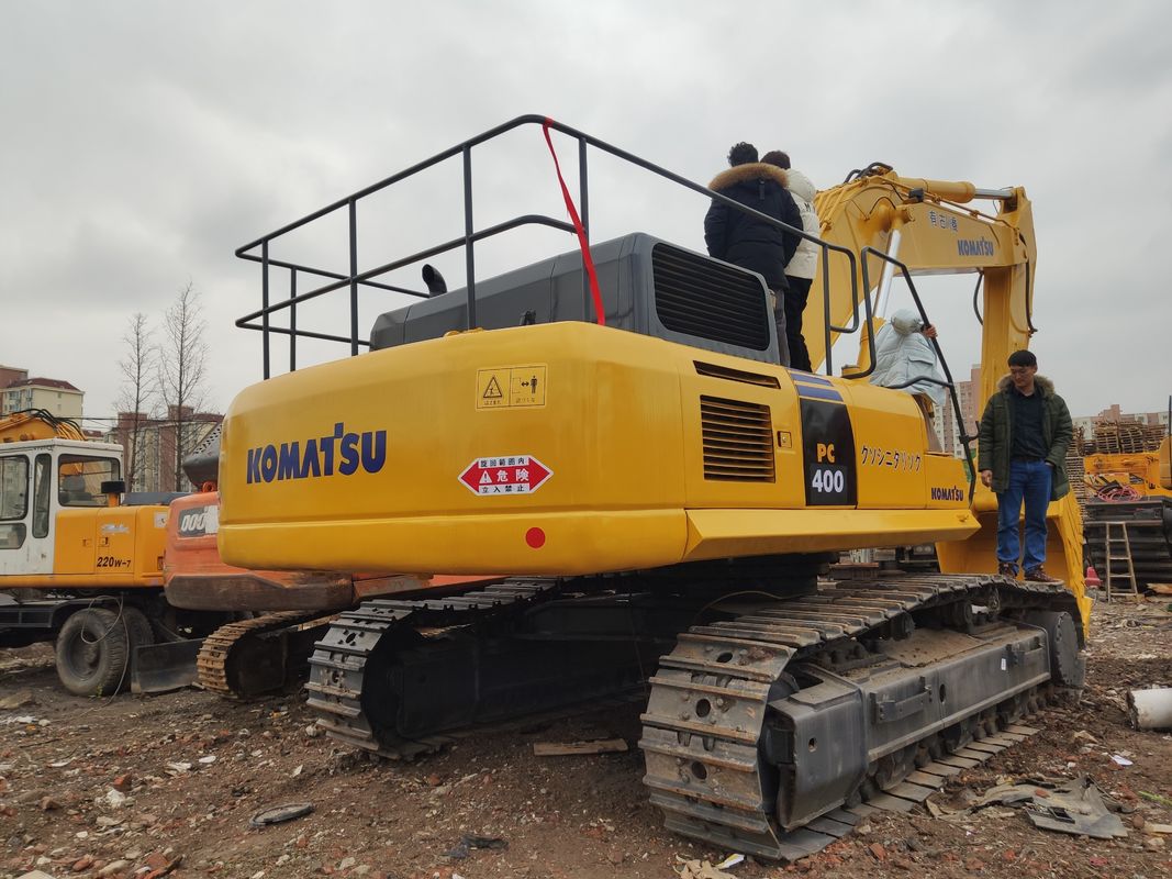 90% 2021 Año 40 toneladas Komatsu PC400-8 Excavadora en buen estado con motor original