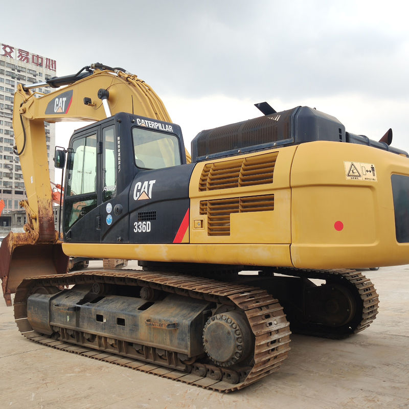 Excavadora Cat336 de 36 toneladas utilizada para la arena dentro del motor original