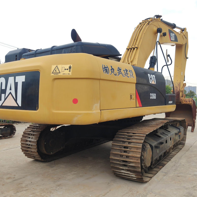 Excavadora Cat336 de 36 toneladas utilizada para la arena dentro del motor original