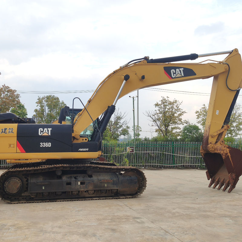 Excavadora Cat336 de 36 toneladas utilizada para la arena dentro del motor original