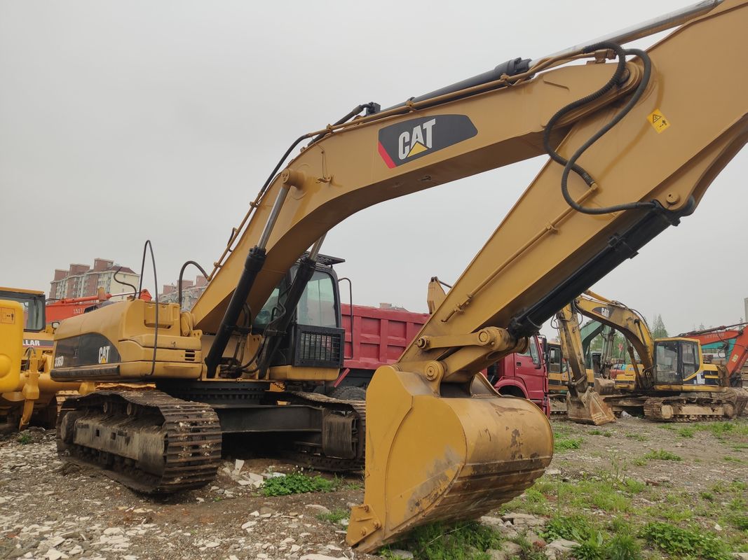 Excavadora Cat336 de 36 toneladas utilizada para la arena dentro del motor original