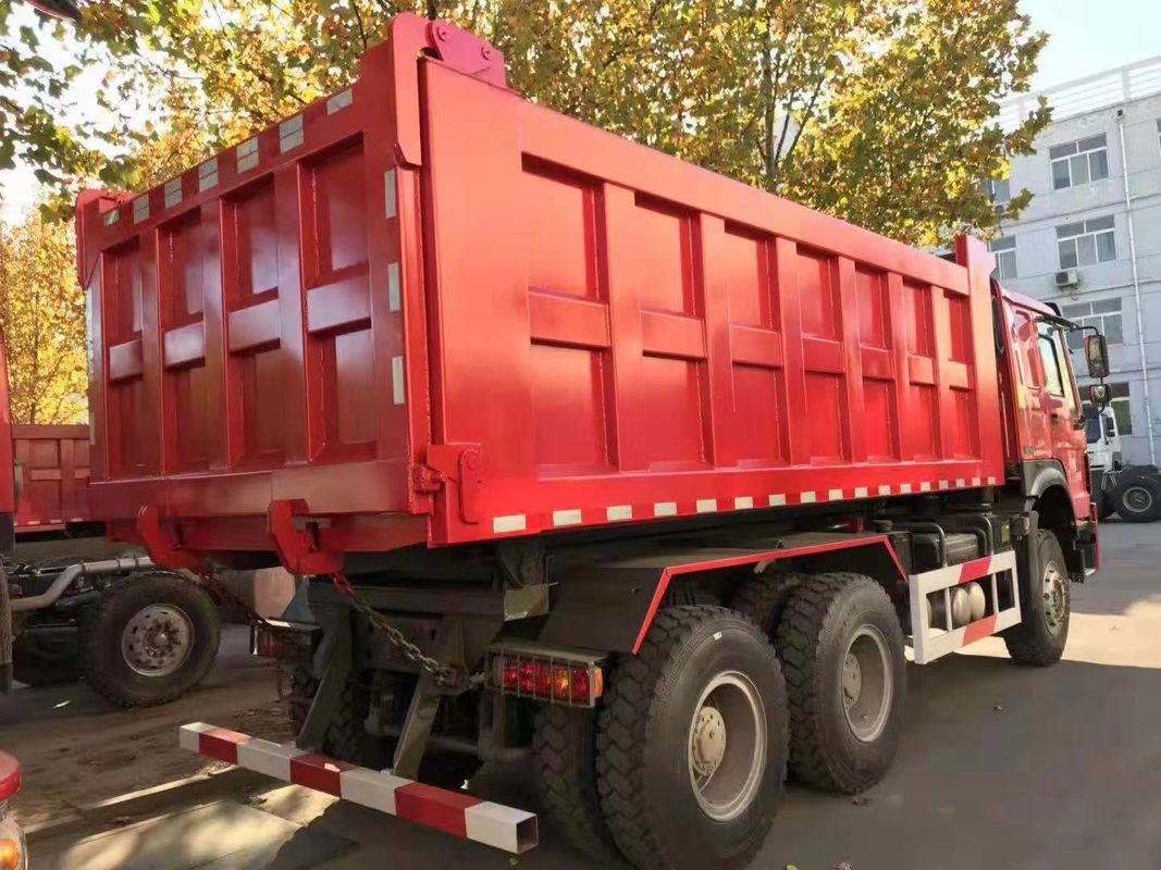 10 neumático Sinotruk HOWO 6*4 camión de 371 HP usado para el transporte de arena de piedra