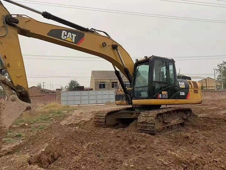 Kawasaki cilindro hidráulico usado excavadora de rastreo Cat 320D con capacidad de cubo de 1.1m3