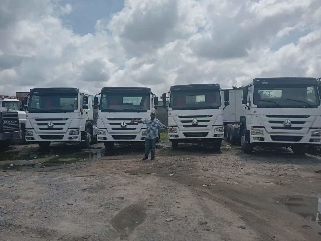 Sinotruk 6*4 Howo camión de descarga 375hp 6x4 camión de tirador usado camión de descarga diesel para camión pesado