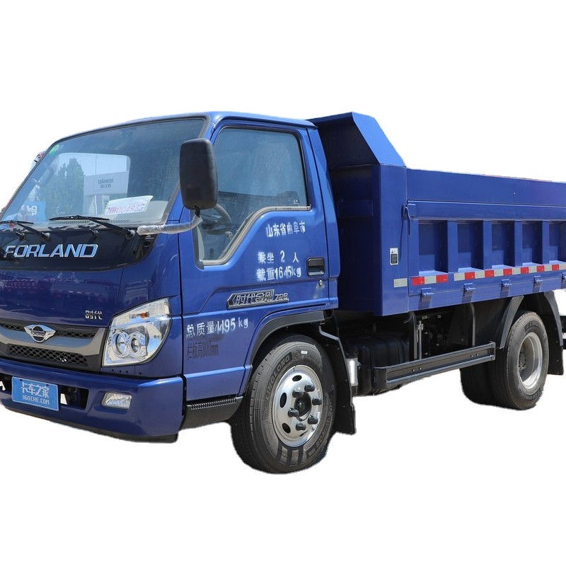 Fuel- 115HP FOTON camión de descarga para la construcción LHD/RHD Opción ≤ 100L Capacidad del tanque de combustible