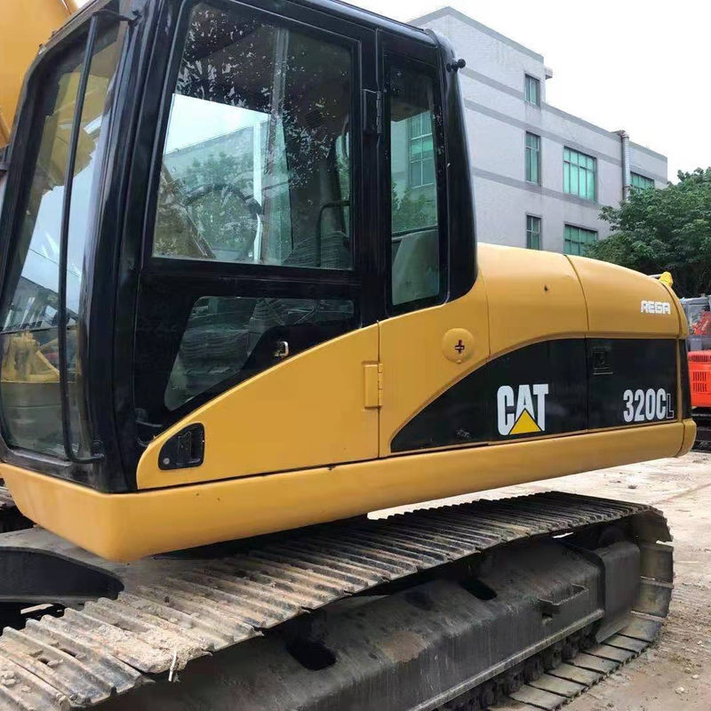 Excavadora usada Cat 320CL con el año 2016 y la bomba hidráulica Kawasaki en Shanghai