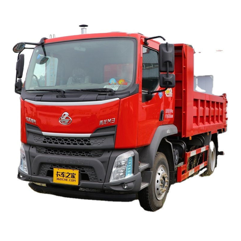 Cambio de marcha atrás número 2 245HP Dongfeng 4x2 camión de descarga para la construcción 15-20T
