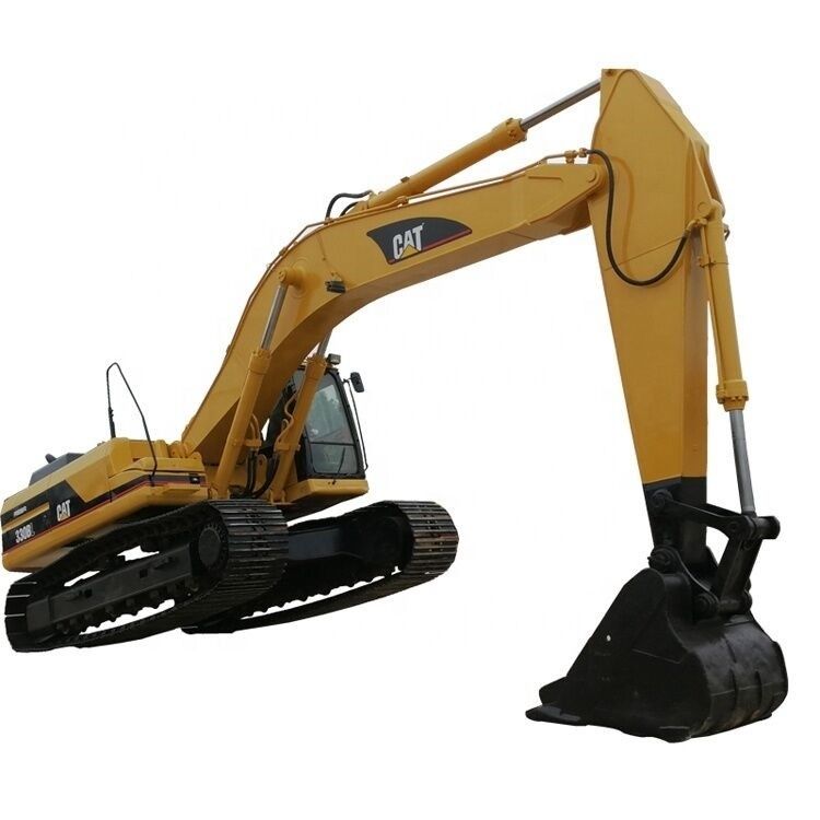 Excavadora de 30 t Excavadora hidráulica usada CAT 330B con capacidad de cubo de 2,1 m3