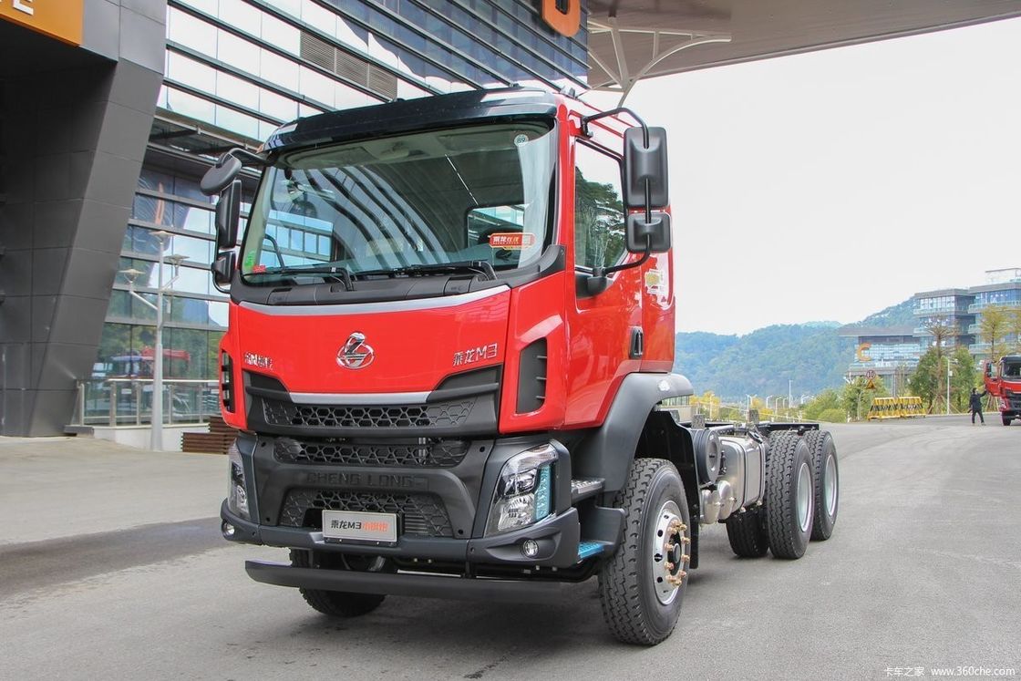 6x4 camión de descarga de Dongfeng 300 CV para la construcción Dimensiones L x W x H mm 5921 * 7895 * 2545 mm