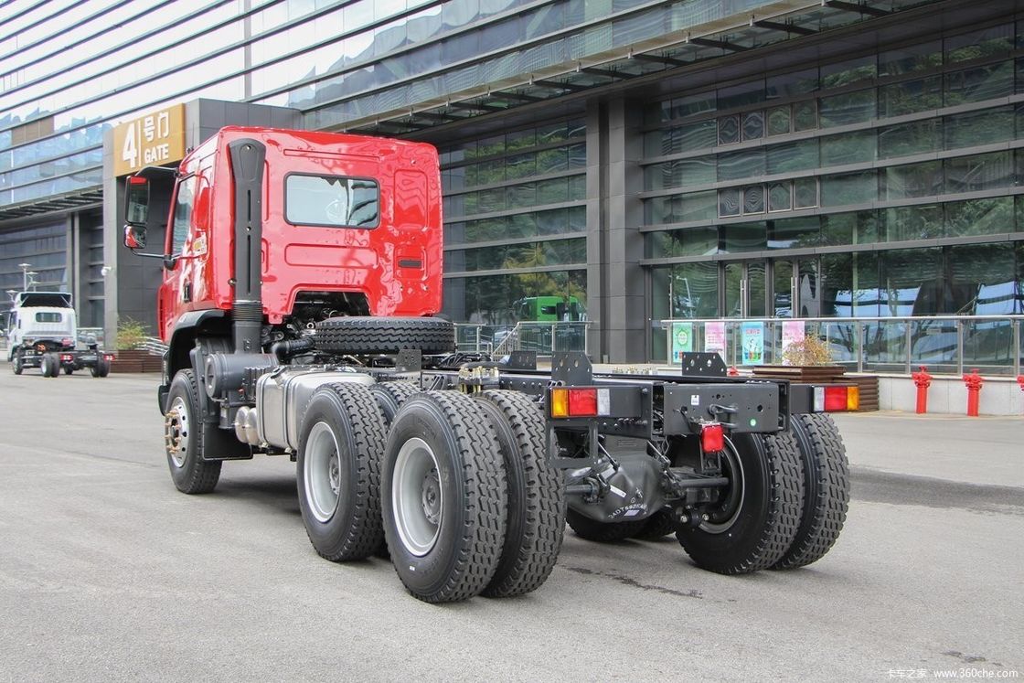 6x4 camión de descarga de Dongfeng 300 CV para la construcción Dimensiones L x W x H mm 5921 * 7895 * 2545 mm