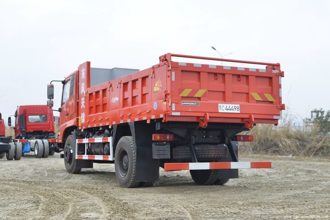 240 HP Dongfeng camión 4x2 con mano izquierda conducción 2 pasajeros perfecto para la construcción
