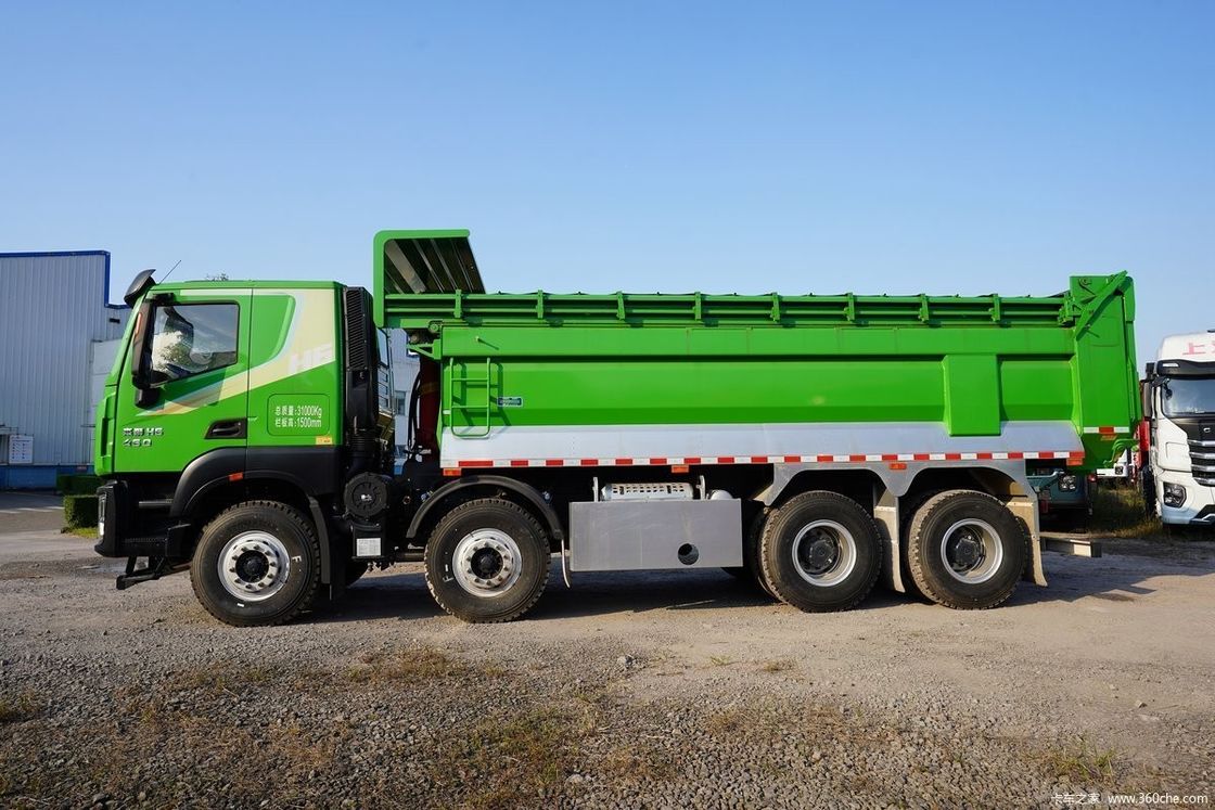 Hy H6 Dumpper Tipper 460hp 6x4 camión pesado usado con capacidad del motor 8L y ABS Ninguno