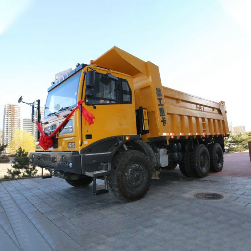 XDE400 Máquina de minería de 400 toneladas camión de descarga pesado dirección izquierda 1 número de cambio de marcha atrás
