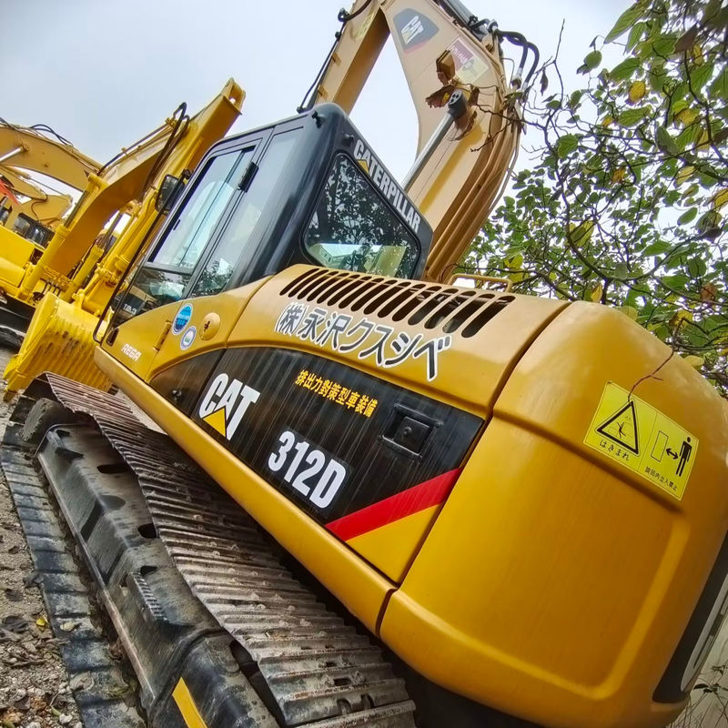 90% Caterpillar Cat 312D Excavadora en buen estado para maquinaria de construcción
