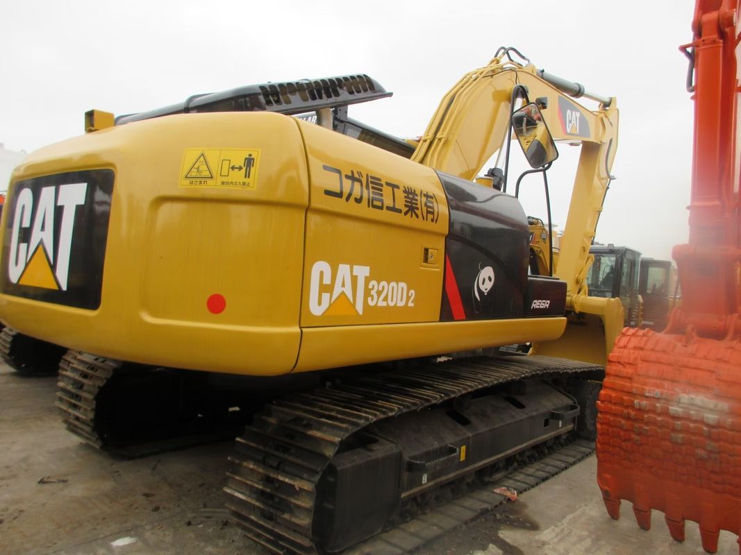 320D2 Excavadora Caterpillar Máquina usada Cat 320d 320c 326c 329d para trabajos pesados