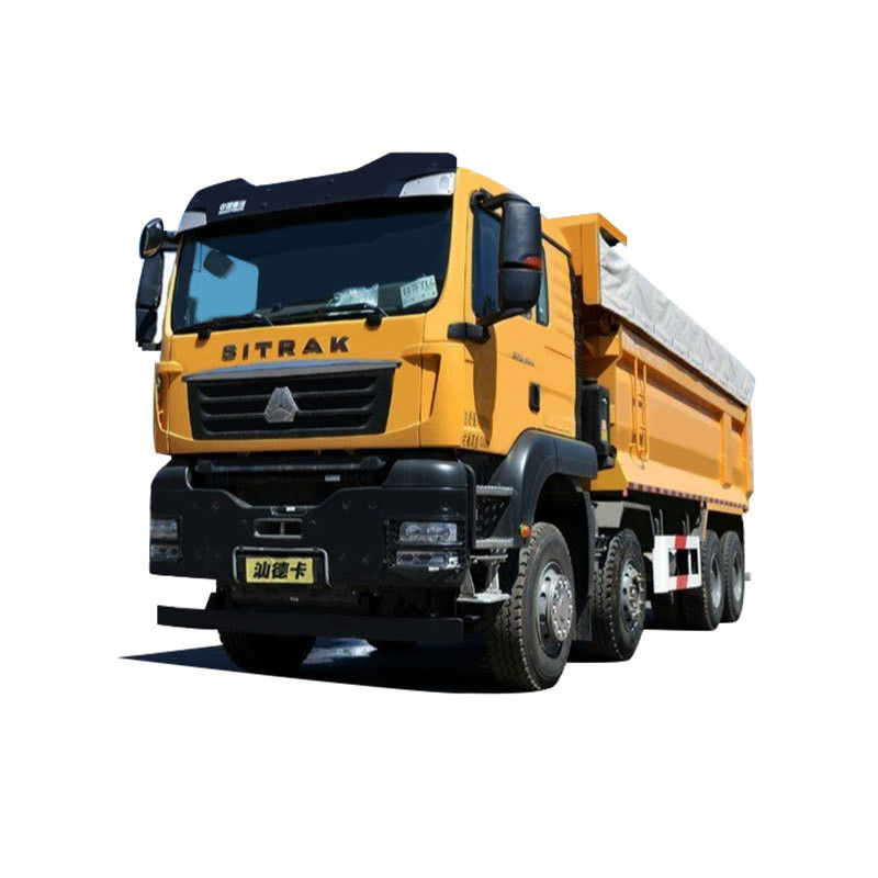 Capacidad de carga de 16 toneladas SITRAK G7W 8x4 camión de descarga de 400 CV sin control de crucero