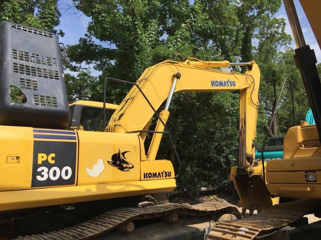 Diseño original Komatsu Japón Excavadora usada PC300-7 para equipos de construcción pesados
