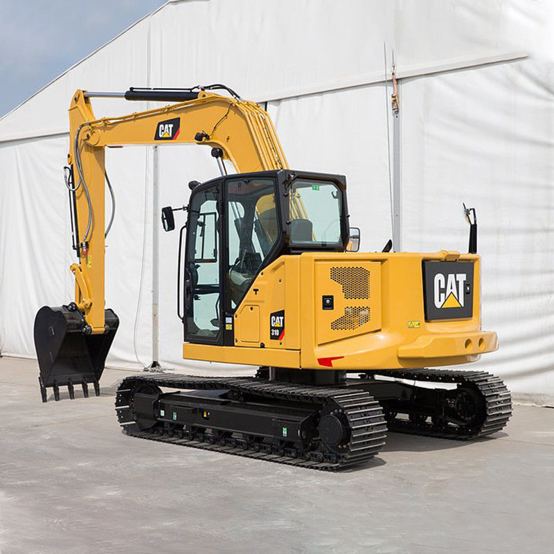 Caterpillar 310 Mini Excavadora de rastreo hidráulico con abrazadera de tronco y bomba hidráulica Eaton