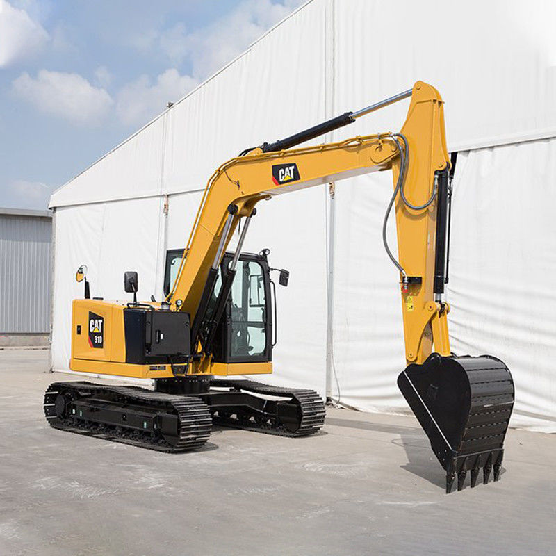 Caterpillar 310 Mini Excavadora de rastreo hidráulico con abrazadera de tronco y bomba hidráulica Eaton