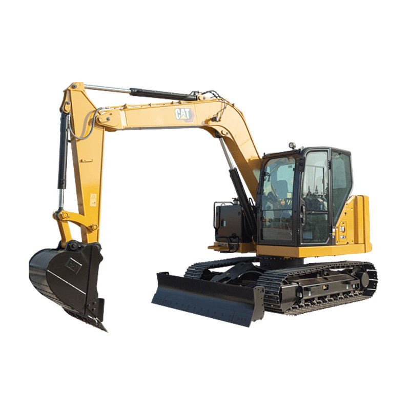 2019 Caterpillar amarilla usada CAT307.5 Mini Excavadora hidráulica de 7,5 toneladas para el rendimiento