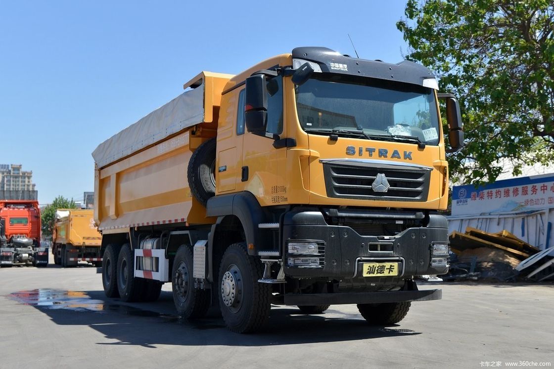 SITRAK G7W 400HP Camión de carga pesada con tirador Camión de descarga con capacidad de motor 8L