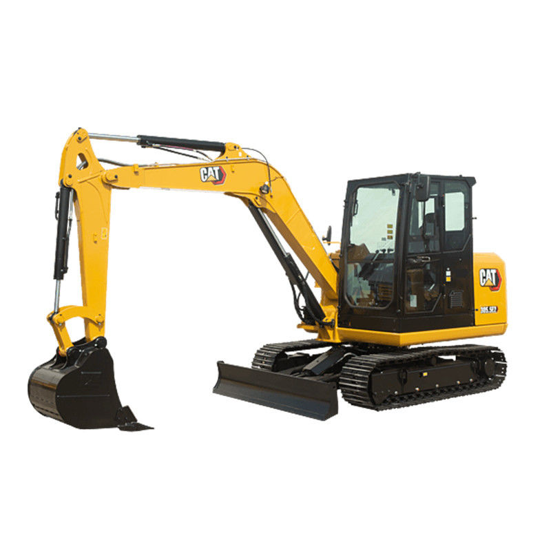 5500 kg Peso de funcionamiento Cubo 1.0-1.5 Maquinaria de construcción CAT 305.5 E2 Excavadora