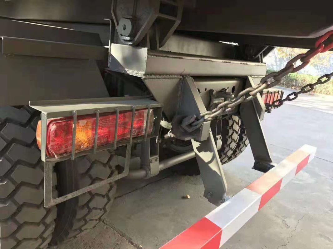 HOWO 6x4 371hp 30 toneladas camión red tipper camión de descarga con motor WEICHAI y 3 pasajeros
