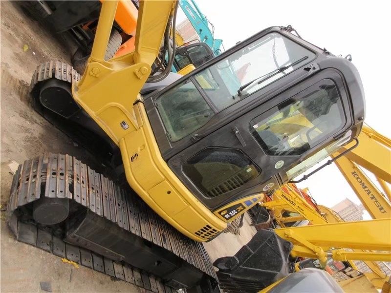Color original en buen estado Komatsu PC55 Mini Track Excavadora Caterpillar Usada