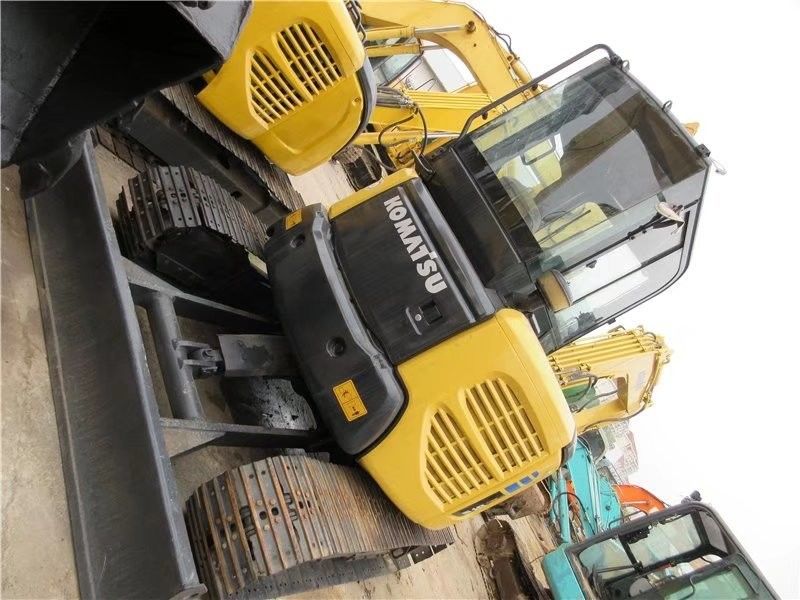 Color original en buen estado Komatsu PC55 Mini Track Excavadora Caterpillar Usada