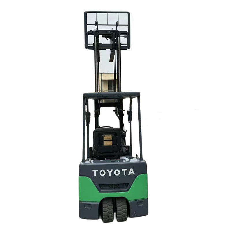 Camión elevador eléctrico verde de 1,5 toneladas Horas de trabajo 0-2000 Fácil de mantener