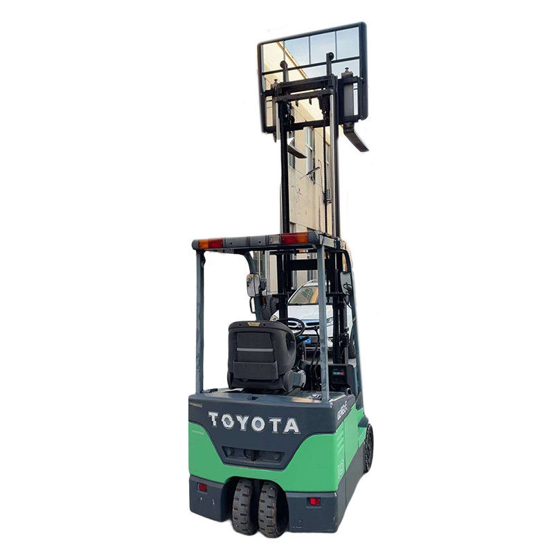 Toyota de 1 tonelada eléctrica usada 48V longitud del tenedor 1070 manipulación de material de almacén
