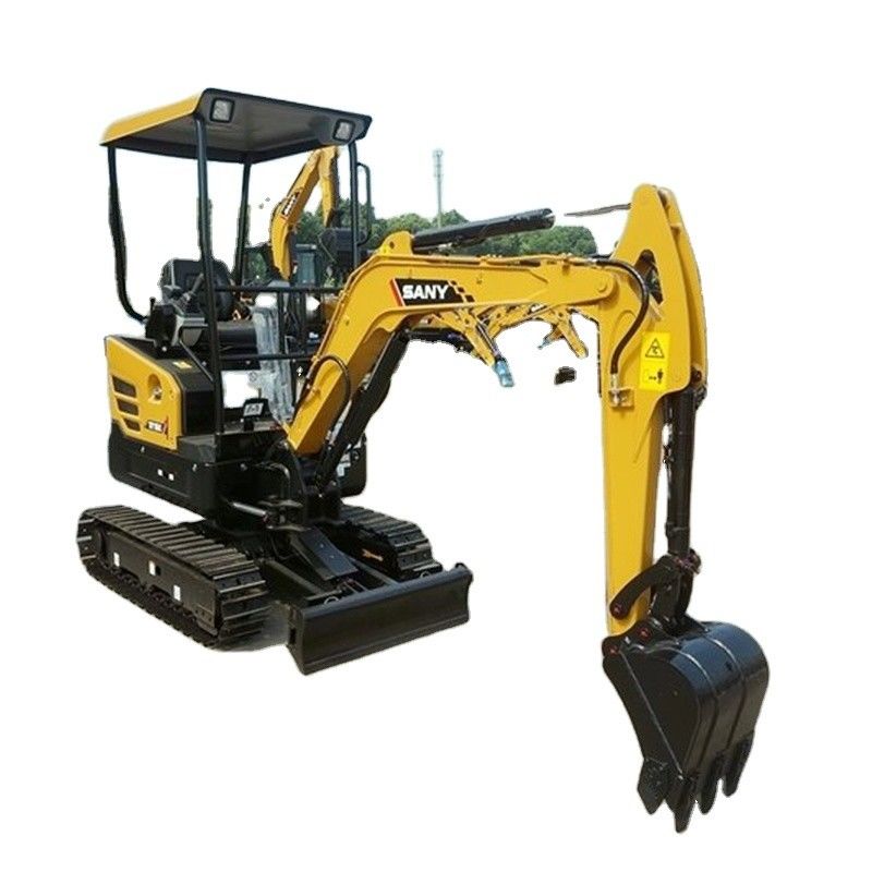 SANY SY16C mini excavadora de 1 tonelada con bomba hidráulica importada y altura de excavación de 3665 mm