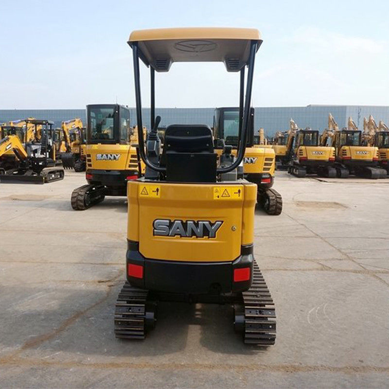 SANY SY16C mini excavadora de 1 tonelada con bomba hidráulica importada y altura de excavación de 3665 mm
