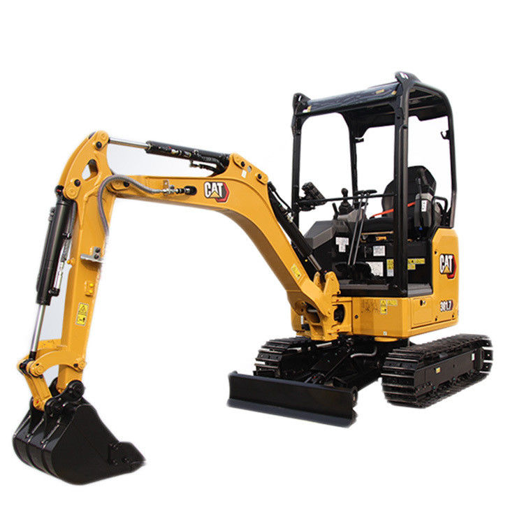Cat 301.7CR Excavadora mini-crawler de 2 toneladas de uso con profundidad máxima de excavación de 2350 mm