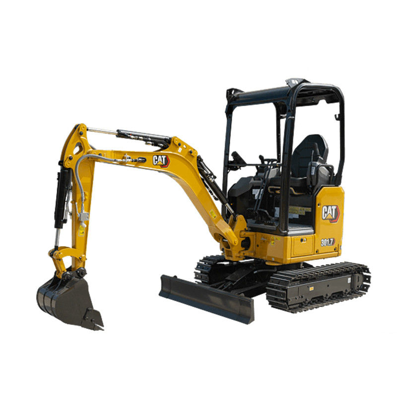 China Cat 301.7CR Mini Excavadora de 2 toneladas hecha directamente con un radio máximo de excavación de 2400 mm